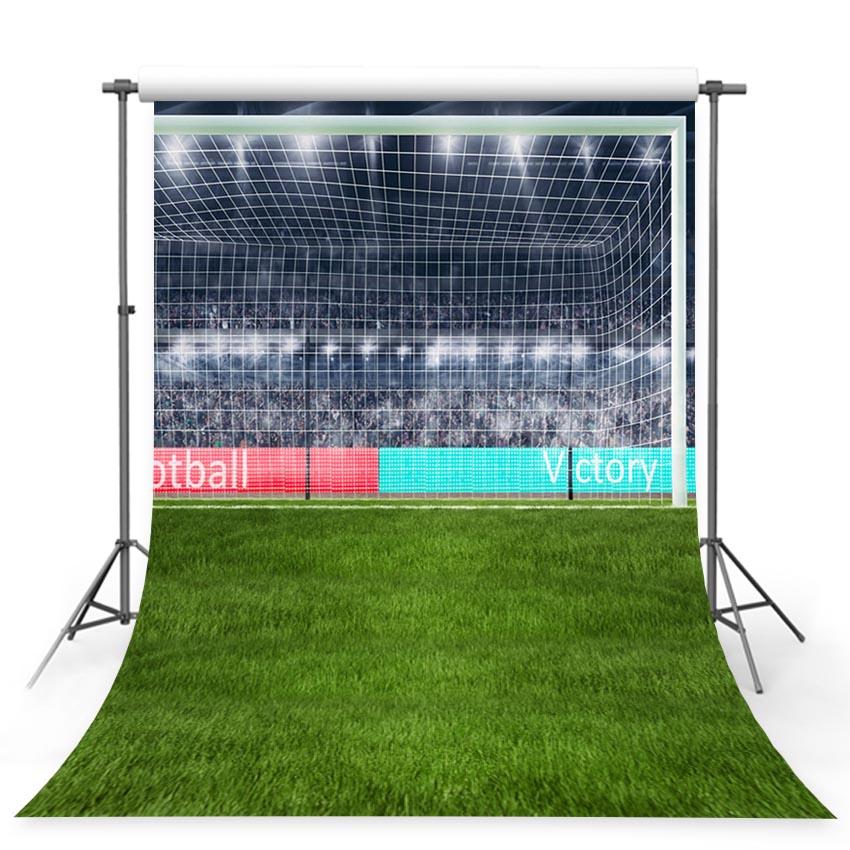 Soccer Background  Green Backdrop G-361