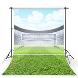 Soccer Backdrops Green Backgrounds G-375