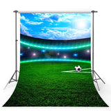 Soccer Backdrops Green Backgrounds G-377