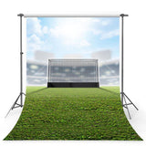 Soccer Backdrops Green Backgrounds G-381