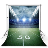 Football Backdrops Green Background G-382