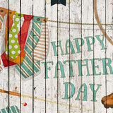 Father's Day Backdrops Wood Backdrop G-389 - iBACKDROP