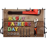Father's Day Background Wood Backdrops G-395
