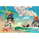 Baby Backdrops Cartoon Fairytale Backdrops Beach Backgrounds G-467 - iBACKDROP-Baby Kid Backdrops, Brick Wall Backdrop, Cartoon Fairytale Backdrops, Dinosaur Backdrop, Wall Backdrop, Wall Backdrops