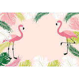 Animal Backdrops Pink Background Flamingo Backdrop G-489 - iBACKDROP-American Flag Backdrop, Animal Backdrops, Circus Backdrop, Red Backdrop