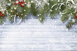 Christmas Backdrops Photo Backdrop Snow Background G-519 size:1.5x1