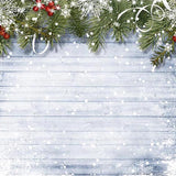 Christmas Backdrops Photo Backdrop Snow Background G-519 size:1x1