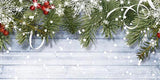 Christmas Backdrops Photo Backdrop Snow Background G-519 size:6x3