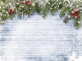 Christmas Backdrops Photo Backdrop Snow Background G-519 size:2x1.5
