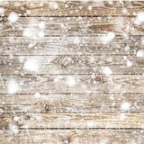 Wooden Backdrop Snowflake Backdrop Winter Background G-533