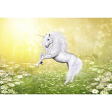Animal Backdrops Grass Backdrop Unicorn Background G-545 - iBACKDROP-Animal Backdrops, Dinosaur Backdrop, Nature Background
