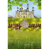 Castle Backdrops Green Backdrops Spring Background G-549