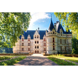 Castle Backdrops Sky Background Blue Photography Backdrops G-596
