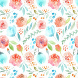 Patterned Backdrops Flower Backdrop Red And Blue Backgrounds G-630