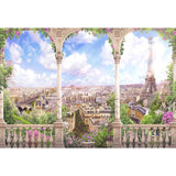 Door Backdrops Trees Backdrop Flowers Background G-658