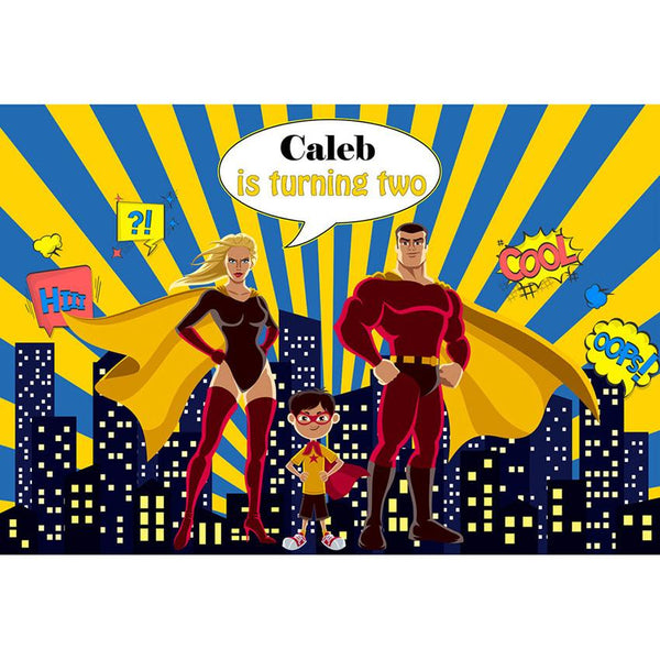 Superhero Backdrops