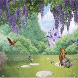 Baby Kid Backdrops Cartoon Fairytale Backdrops Forest Backgrounds G-724 - iBACKDROP-Baby Backdrop, Baby Dream Backdrops, Baby Kid Backdrops, Cartoon Fairytale Backdrops, Castle Backdrop