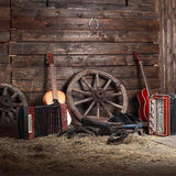 Backdrop Backdrops Horse Barns Backgrounds G-735 - iBACKDROP-Backdrop by Theme, Fall Backdrops, Fall Photography Backdrop, Sky Backdrops, Western Backdrop, Western Backdrops