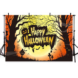 Festival Backdrops Halloween Pumpkin Lantern Background G-801