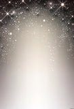 Snowflake Glitter Gray Background GY-121