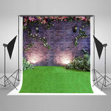 Wedding Ceremony Brick Wall Decor Flower Backdrop GY-166 Gallary