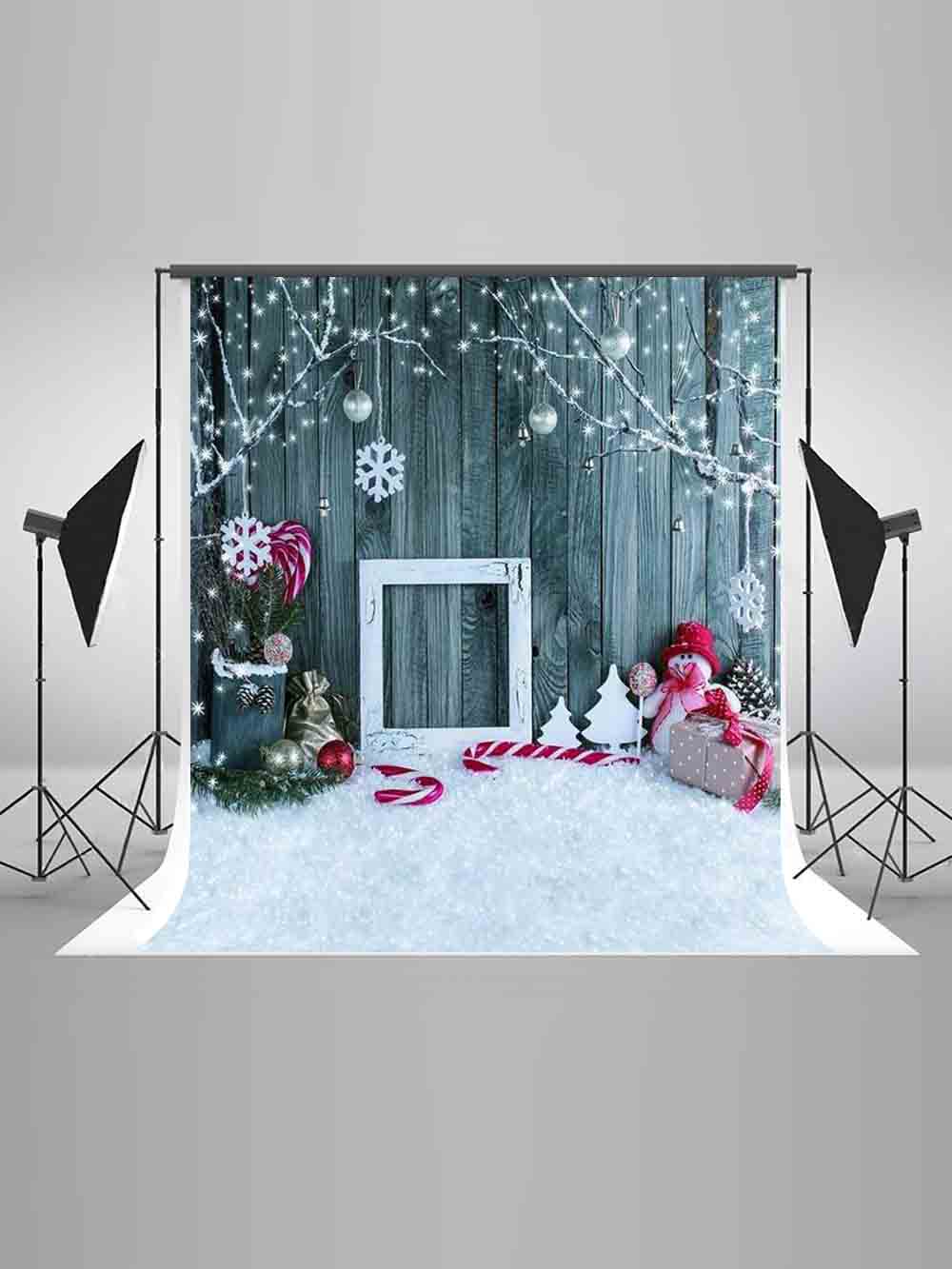 Christmas Decorations Wood Wall Backdrop GY-200