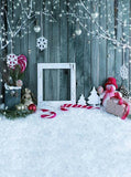 Christmas Decorations Wood Wall Backdrop GY-200