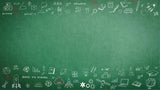 Graduation Backdrop Green Blackboard Background IBD-20193 - iBACKDROP-Blackboard Photography, Blackboard School Backdrop, custom, Festival Background, graduation backdrop, graduation backdrops, Green Background