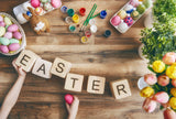 Easter Background Easter Photography Backdrops Wooden Backdrop HJ02928