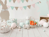 Happy Easter Wood Background For Photography IBD-24525