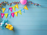 Happy Birthday Party Background Backdrop for Photography IBD-24126 - iBACKDROP-Baby Birthday, birthday backdrop, Birthday Backdrops, birthday party backdrops, Birthday Party Background, New Arrivals, photography backdrops