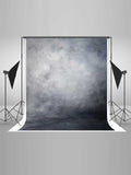 Gray black smoke abstract texture background studio portrait background IBD-19965