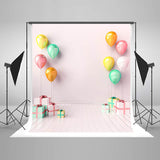 Balloon Backdrop Pink Theme Backgrounds IBD-20192