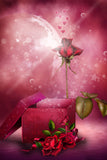 Rose And Moon Fairytale Background For Kids Photography IBD-24618
