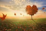 Fairytale Heart Shape Tree Background For Photography IBD-24647