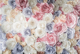 Colorful Flower Board Photography Backdrop IBD-24650