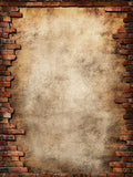 Vintage Brown Brick Wall Photography Background IBD-24662