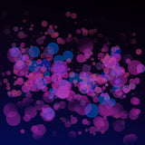 Purple Blue Light Dot Glitter Photography Backdrop IBD-24664