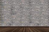 Vintage Gray Birck Wall Background For Photography IBD-246726