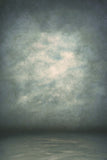 Gray Green Abstract Textured Portrait Photography Backdrop IBD-246730