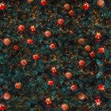 Red Balls Decored Christmas Green Backdrop IBD-246963 size: 10x10