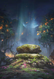 Fairy Tale Forest Jungle Wilderness Night Backdrop IBD-246971 size: 5x7