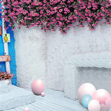 Easter Eggs Rose Flower Photo Backdrop IBD-246986 size: 10x10