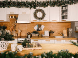 Christmas Interior Decoration Kitchen Decor Backdrop IBD-246998 size: 6,5x5