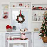 Christmas Interior Decoration Cabinet Backdrop IBD-247000 10ft to 10ft