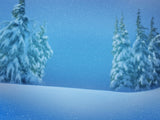 Fairy Tale Grand-fir Forest Snow Forest Backdrops IBD-247002 -800x600