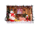 Christmas Decorations Background Christmas Backdrops Portrait Backdrops IBD-H19176