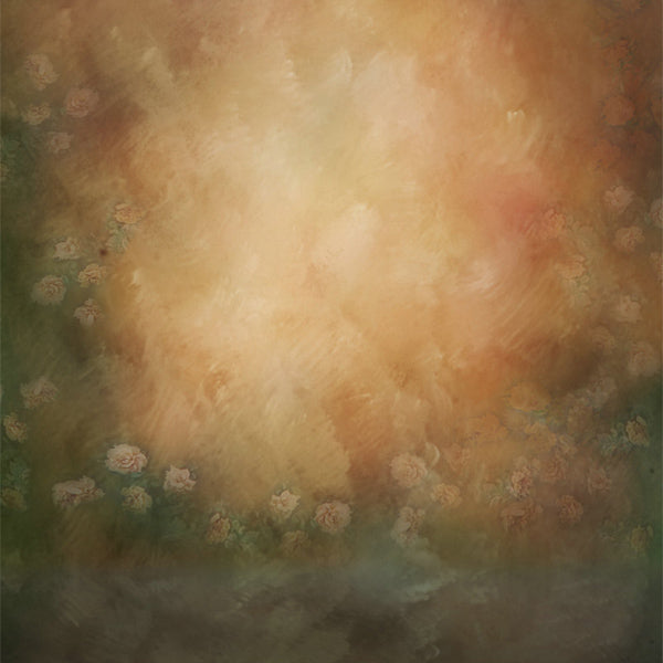 Abstract Flower Textured Portrait Photo Backdrop IBD-247010 600 × 600px