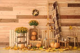 Indoor Simple Background Thanksgiving Day Backdrops IBD-19624