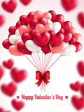 Festival Backdrops Valentine Day Backdrops Balloon Background J02980